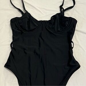 Aerie Black One Piece Swimsuit